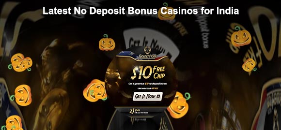 Exclusive casino no deposit bonus codes for Indian players