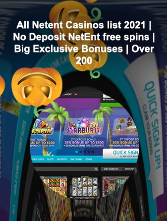 Netent no deposit bonus free spins