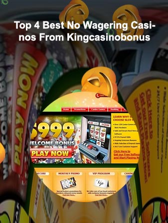 No wagering casino bonus